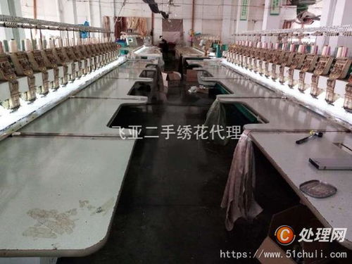 超低价转让绣花厂 11年越美全伺服设备批量甩卖